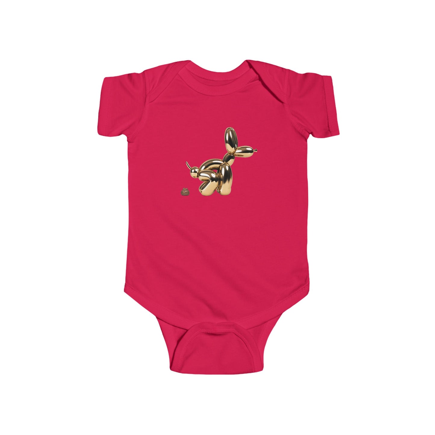 Infant Fine Jersey Bodysuit for Poo-mates