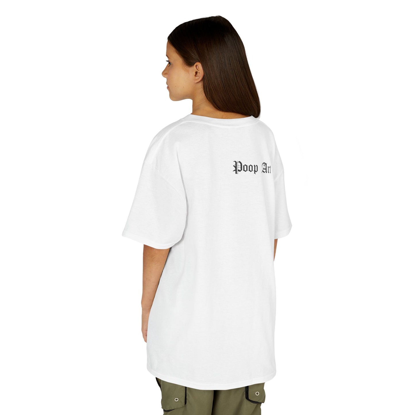 Kids Tee - Poop Art design for the Boldest Kids