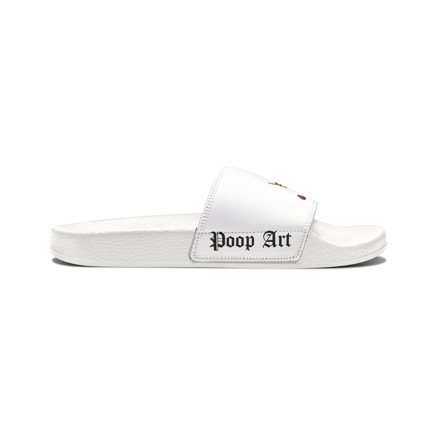 Men's Removable-Strap Poop Art Sandals - Stylish Comfortable Footwear for Summer