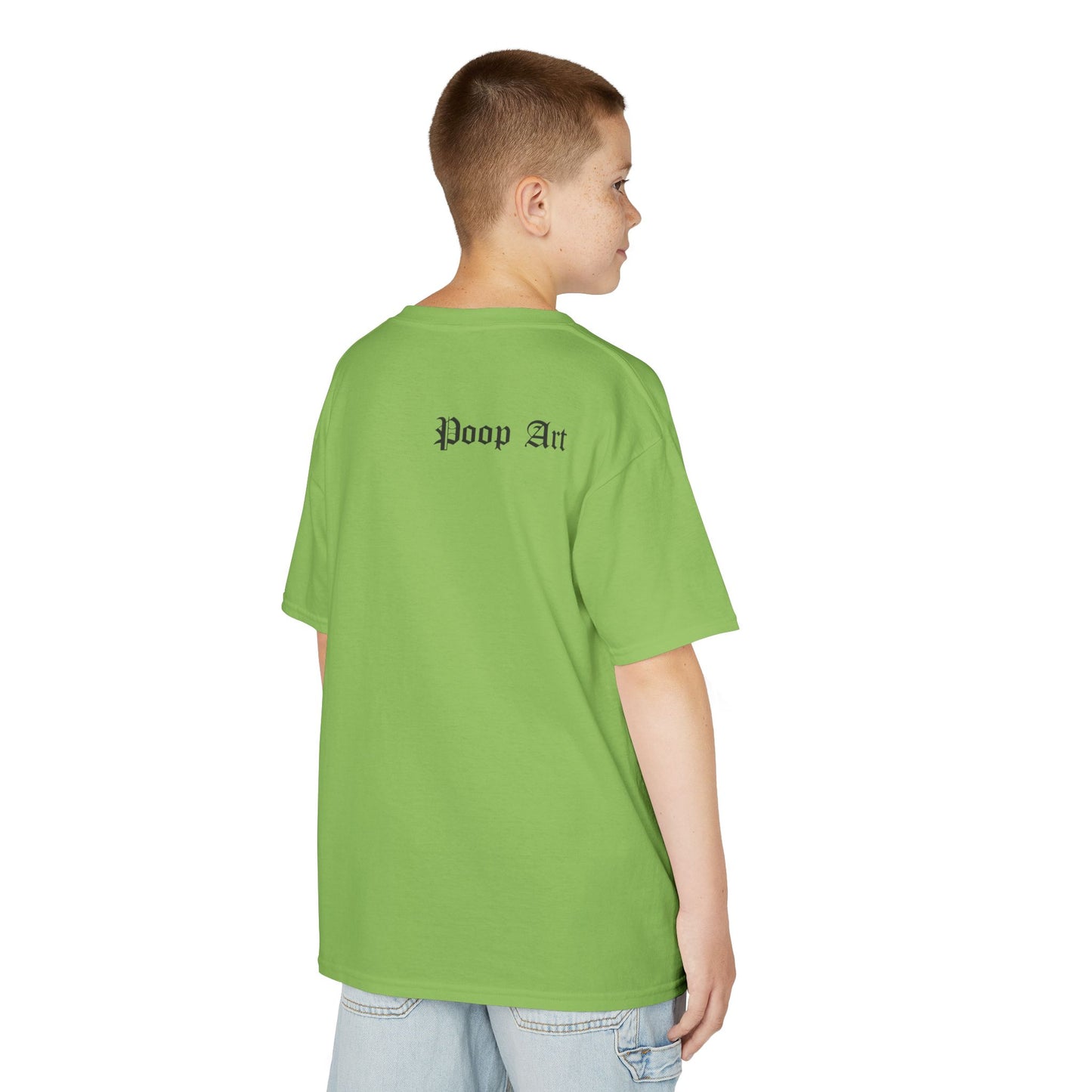Kids Tee - Poop Art design for the Boldest Kids