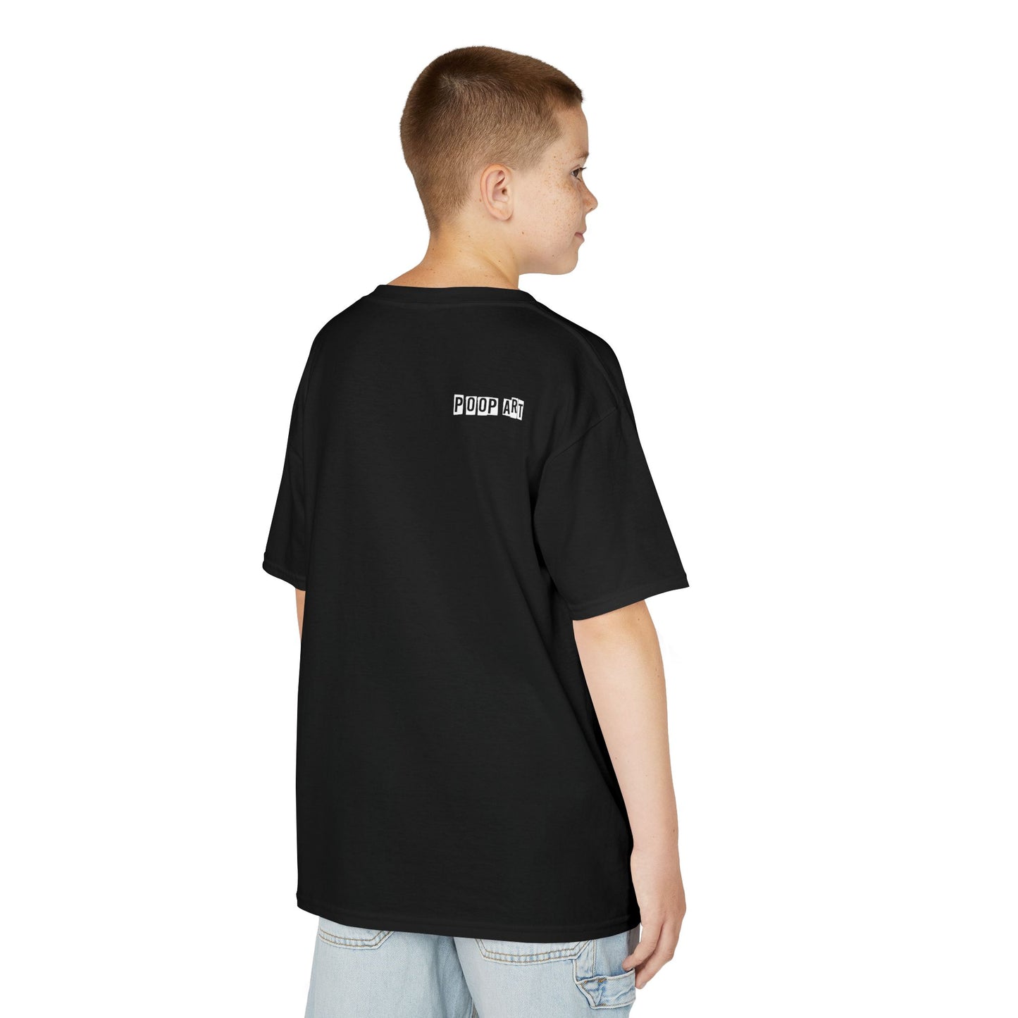 Kids Tee - Poop Art design for the Boldest Kids