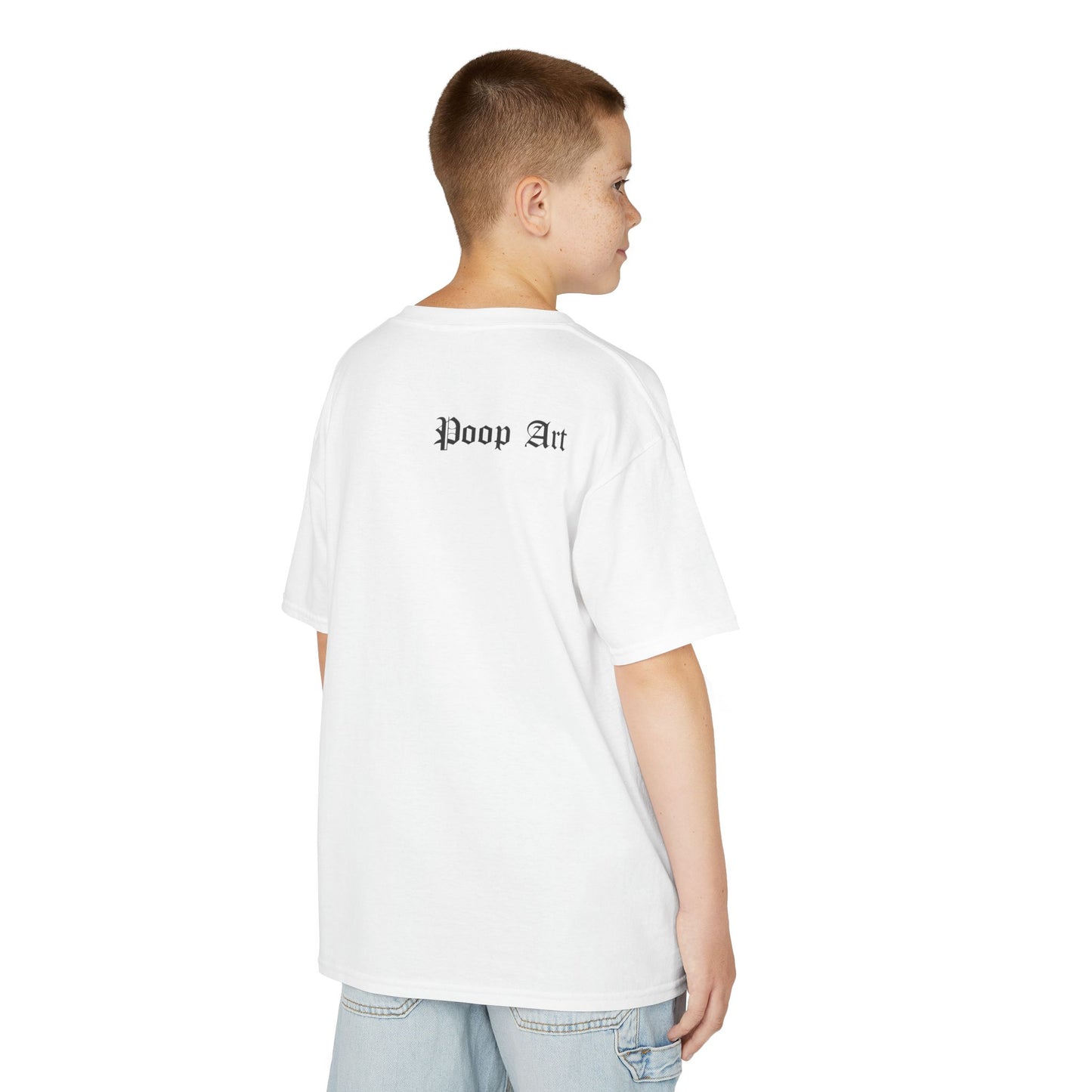 Kids Tee - Poop Art design for the Boldest Kids
