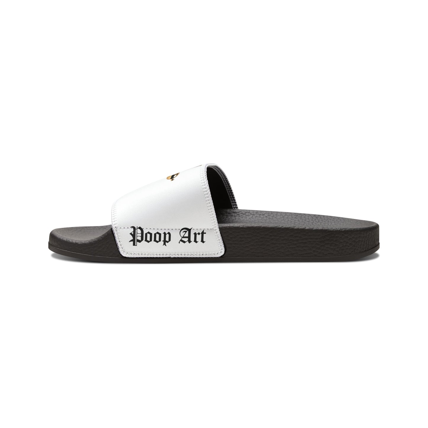 Men's Removable-Strap Poop Art Sandals - Stylish Comfortable Footwear for Summer