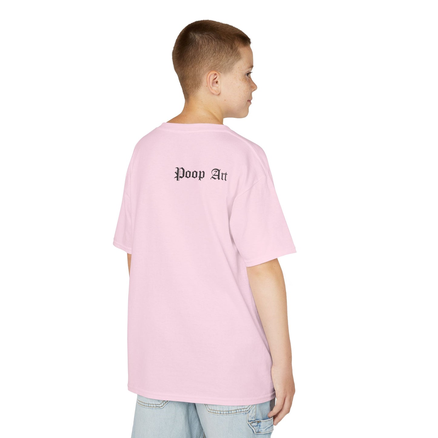 Kids Tee - Poop Art design for the Boldest Kids