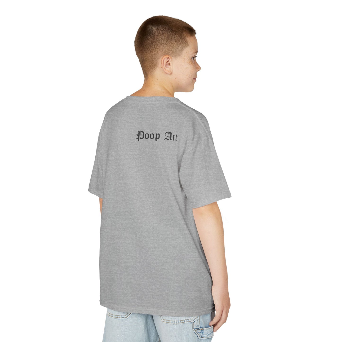 Kids Tee - Poop Art design for the Boldest Kids