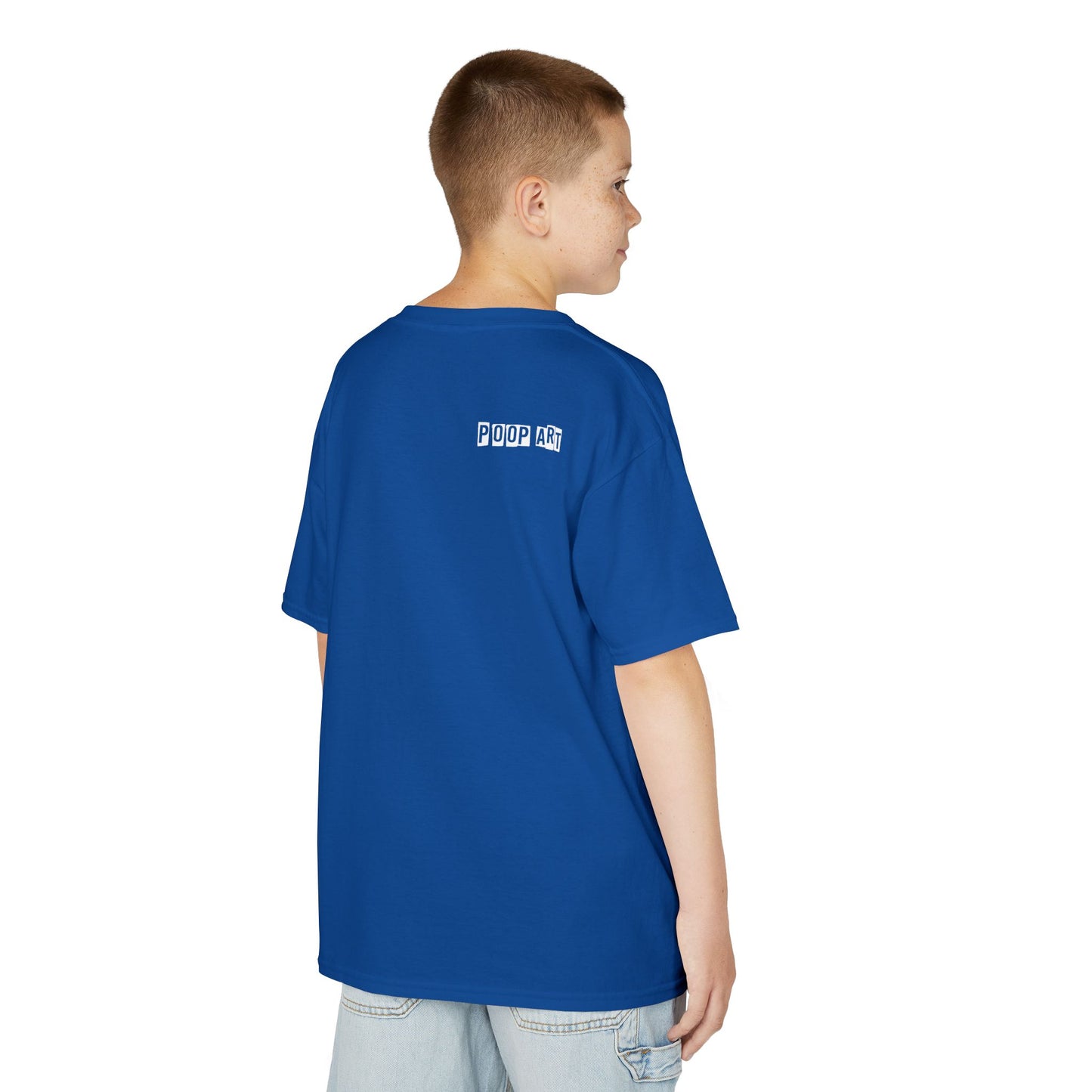 Kids Tee - Poop Art design for the Boldest Kids