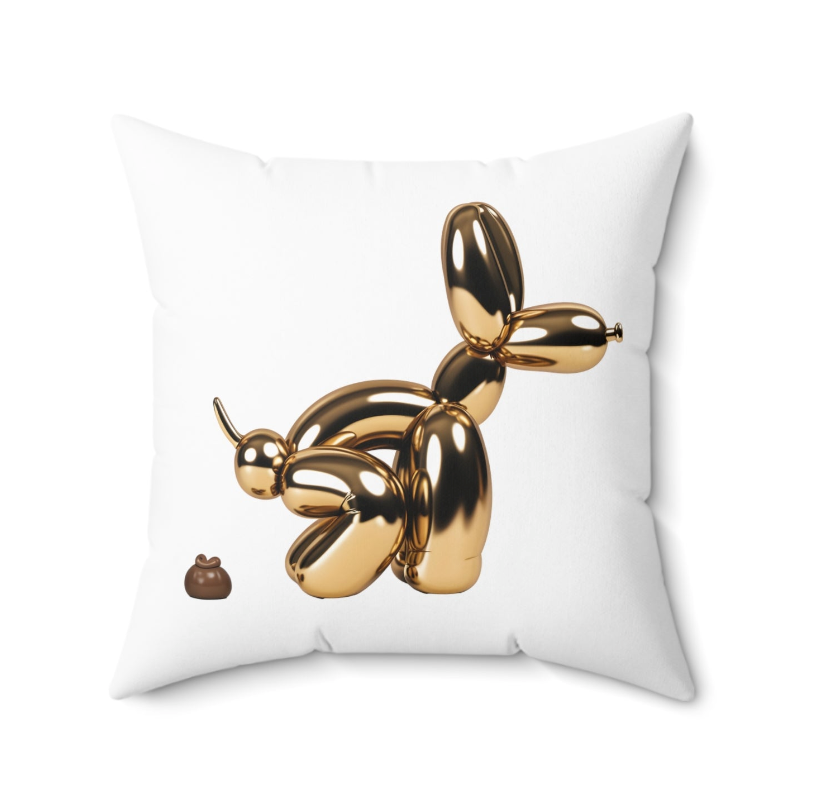 Poop Art Pillows – Funny Throw Pillows & Dog Poop Designs