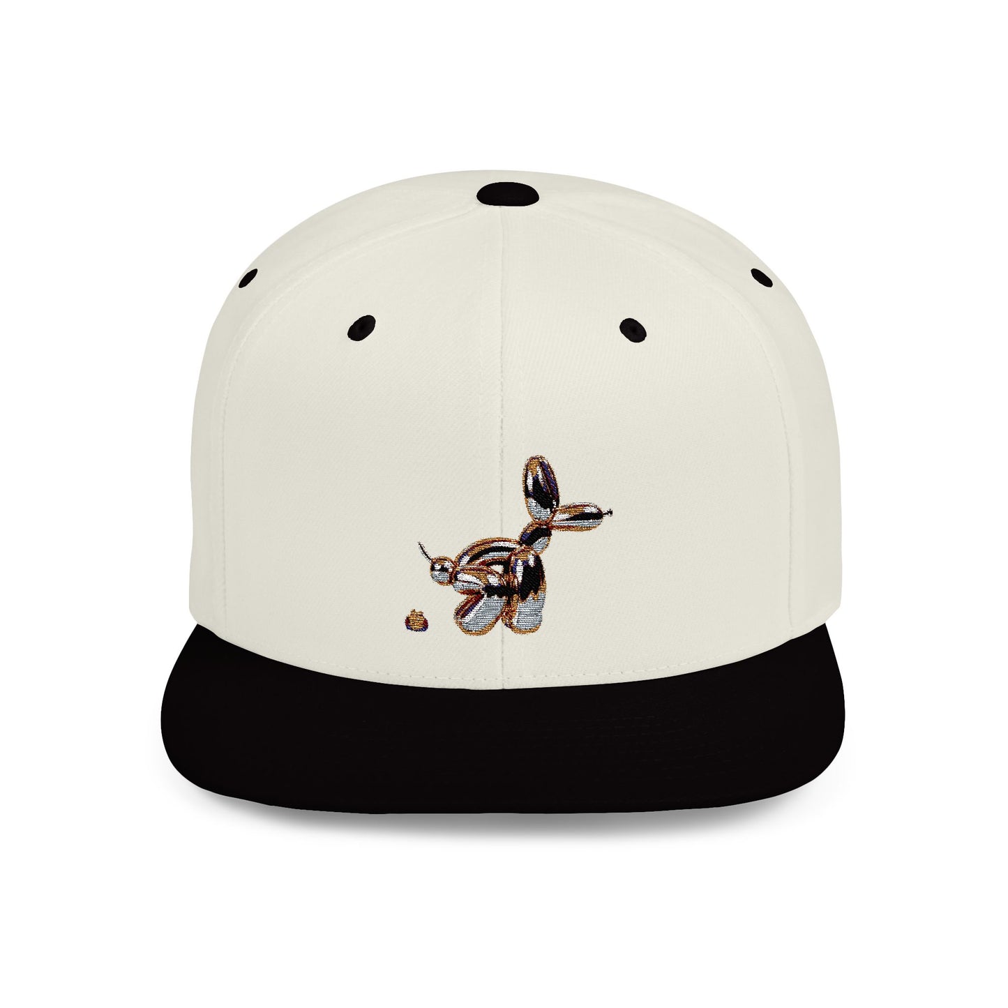 Balloon Dog Flat Bill Snapback Hat - Stylish & Unique Fashion Accessory