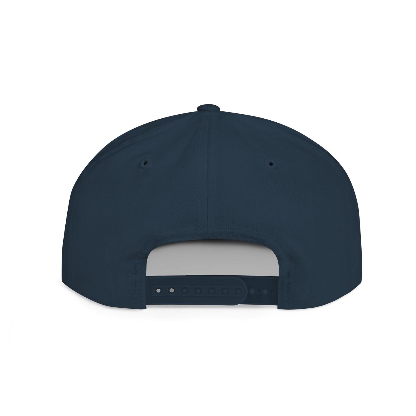 flat bill snapback hat balloon dog design