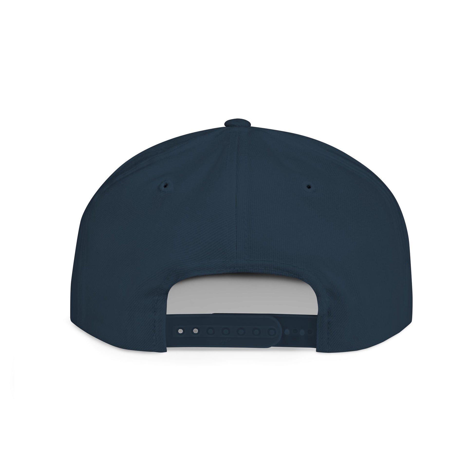 flat bill snapback hat balloon dog design