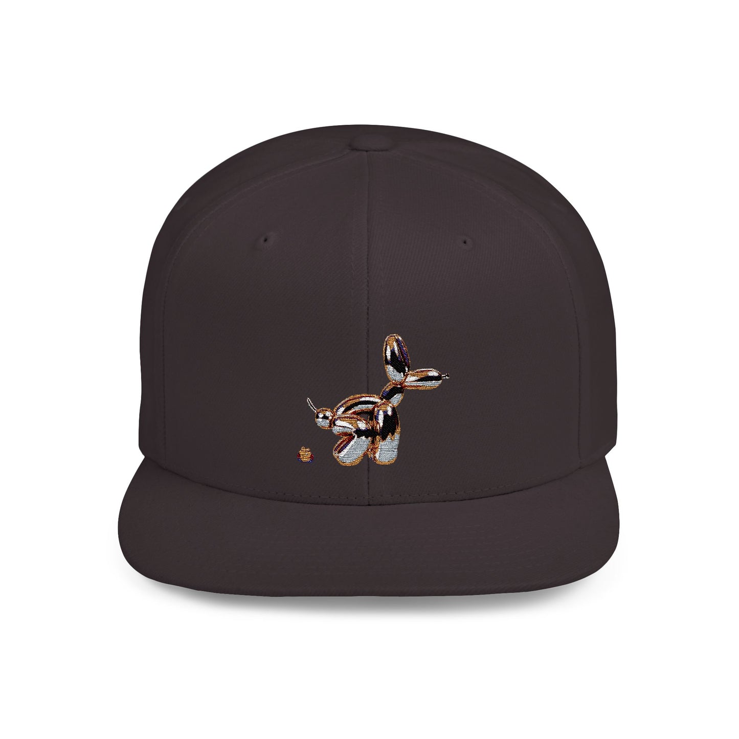 Balloon Dog Flat Bill Snapback Hat - Stylish & Unique Fashion Accessory