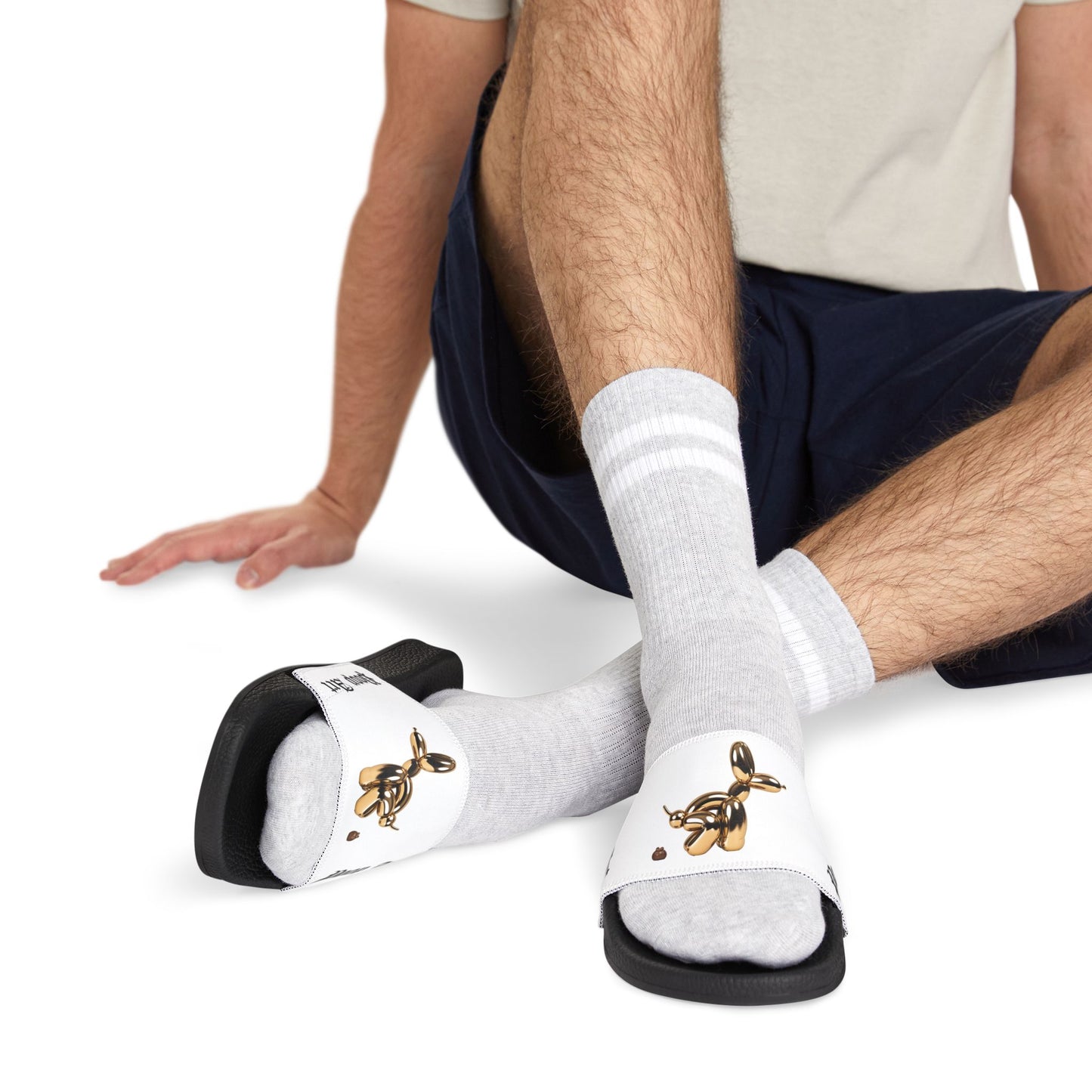 men's summer sandals balloon animal design