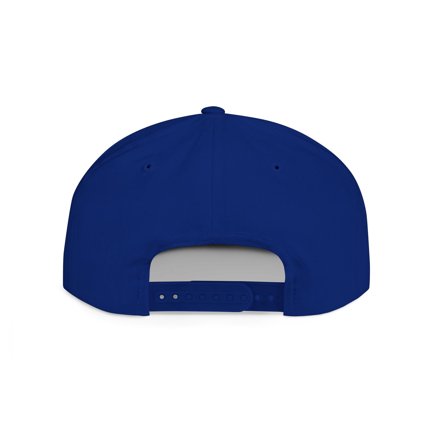 flat bill snapback hat balloon dog design