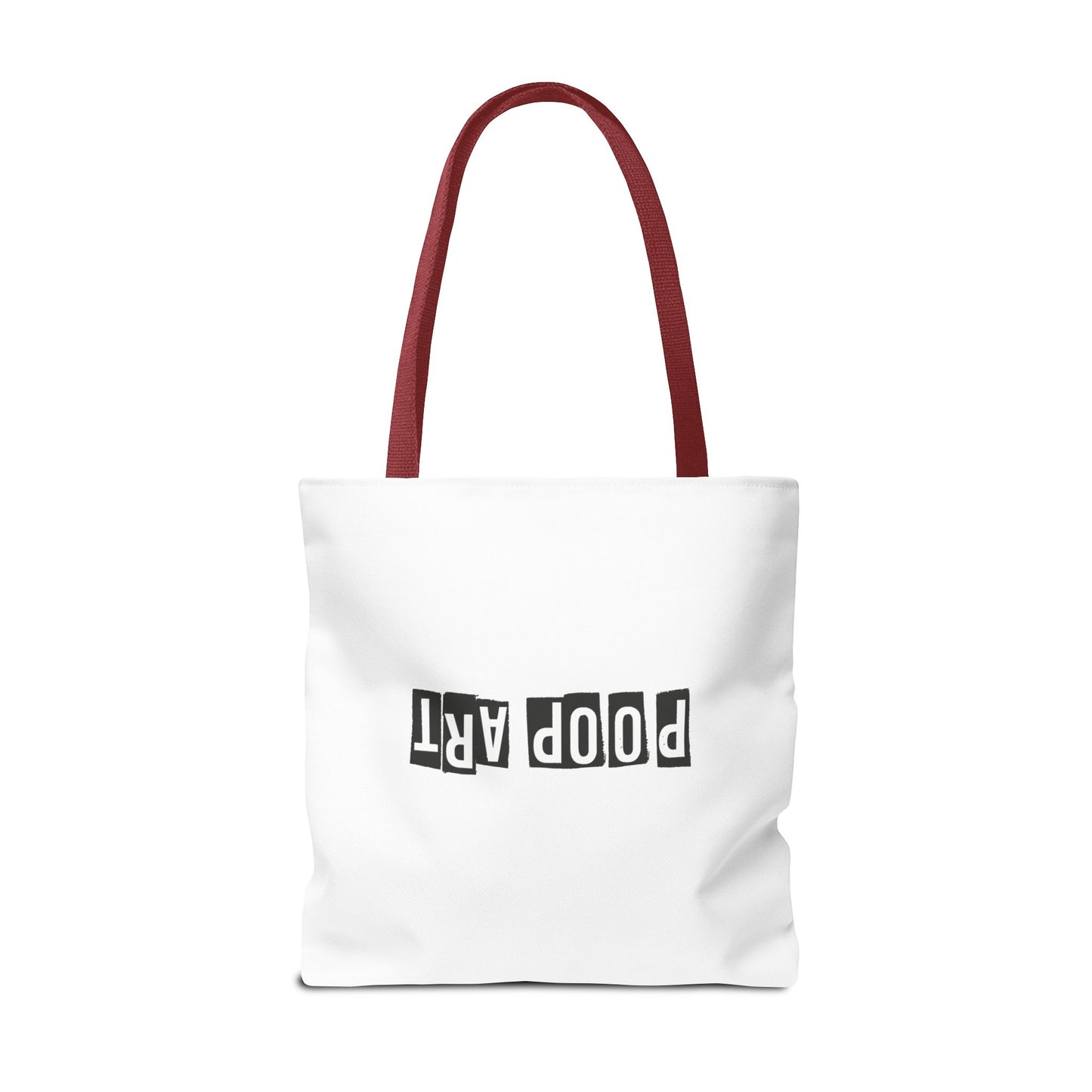 Funny Poop Art Tote Bag - Playful & Unique Bag for Dog Lovers