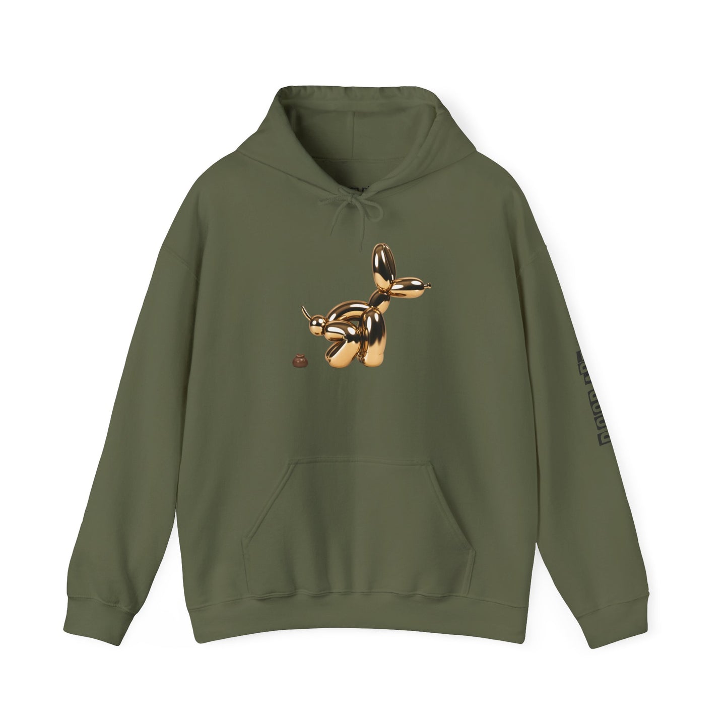 Pop Art Balloon Dog Hoodie - Cozy Unisex Sweatshirt for Fun Aesthetics