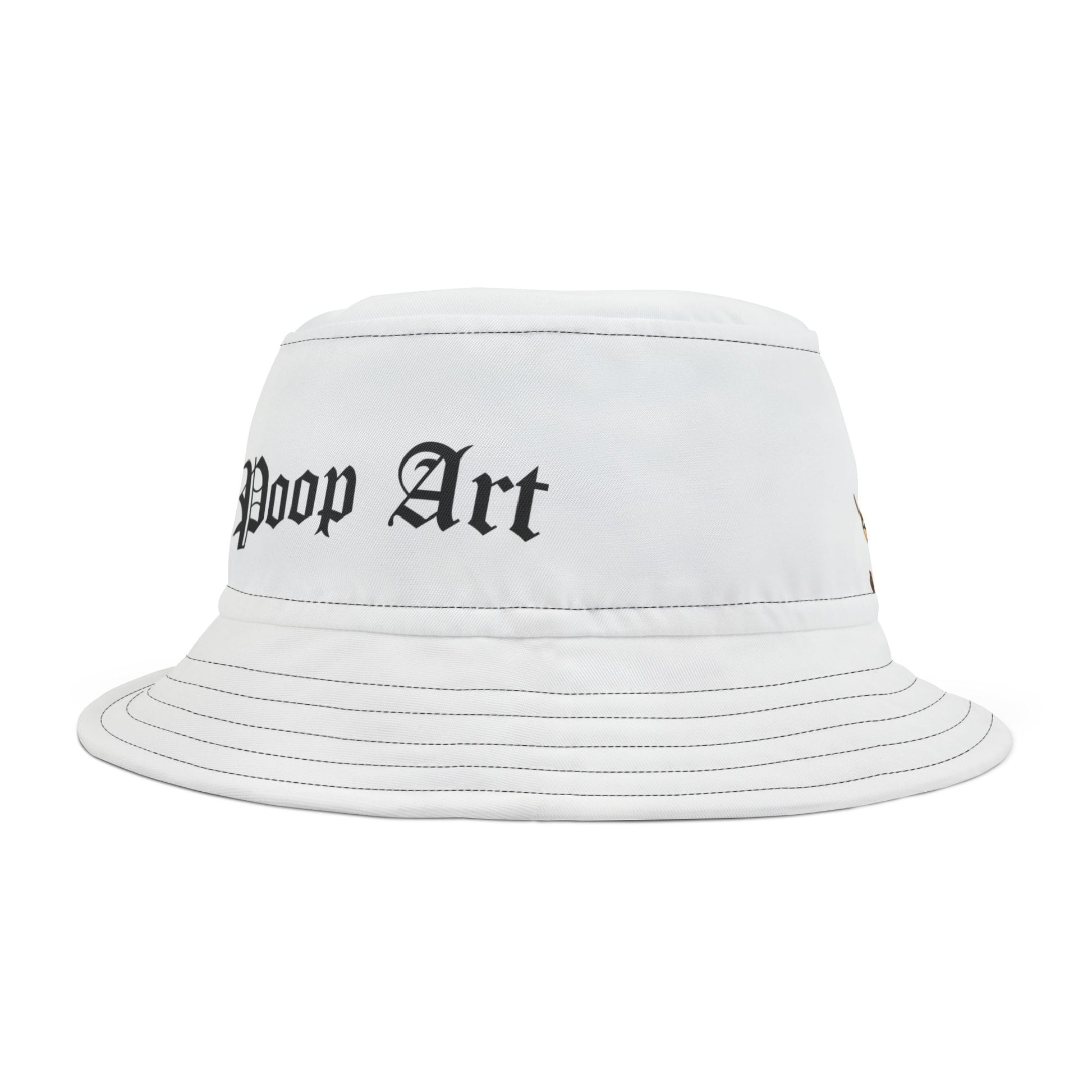 funny bucket hat quirky artistic design