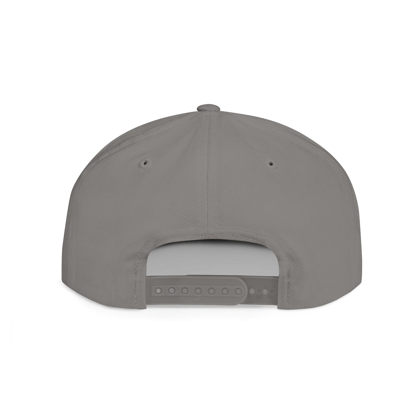 flat bill snapback hat balloon dog design