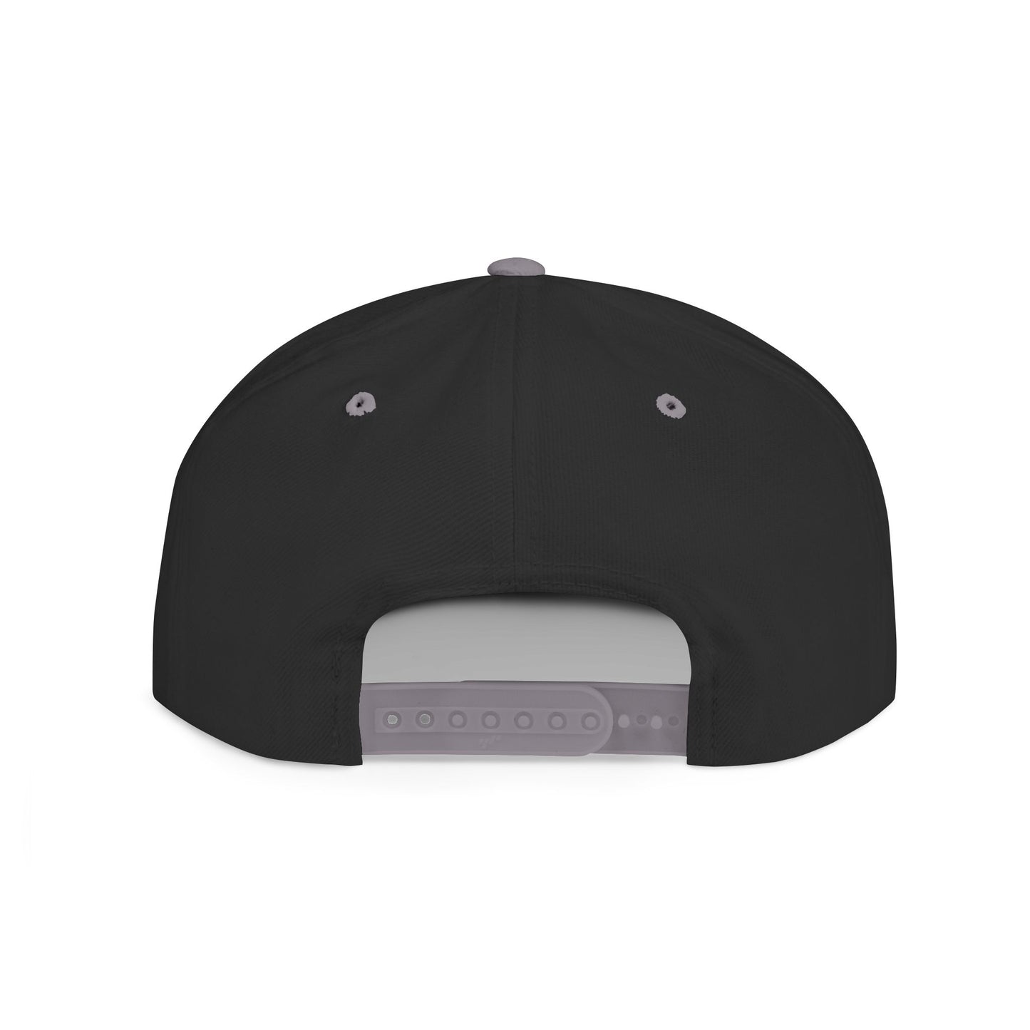 flat bill snapback hat balloon dog design