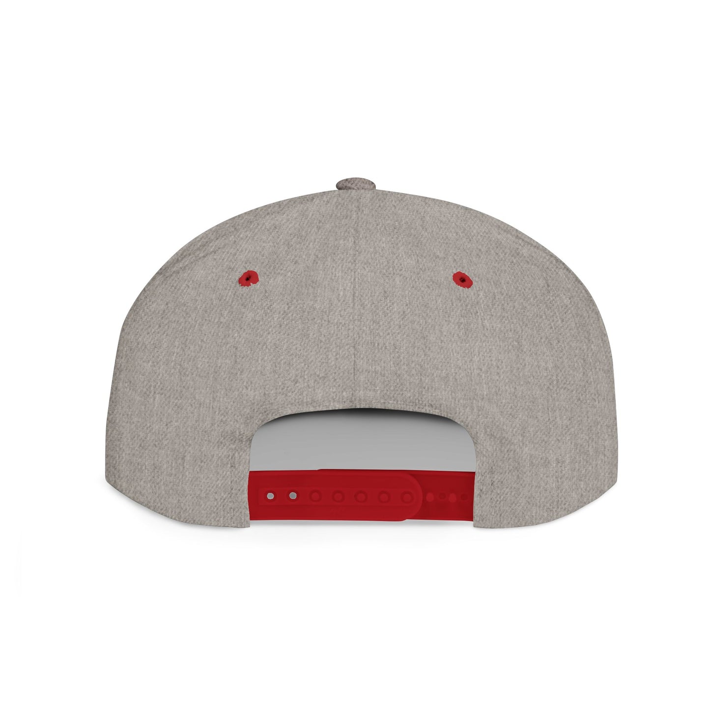 flat bill snapback hat balloon dog design