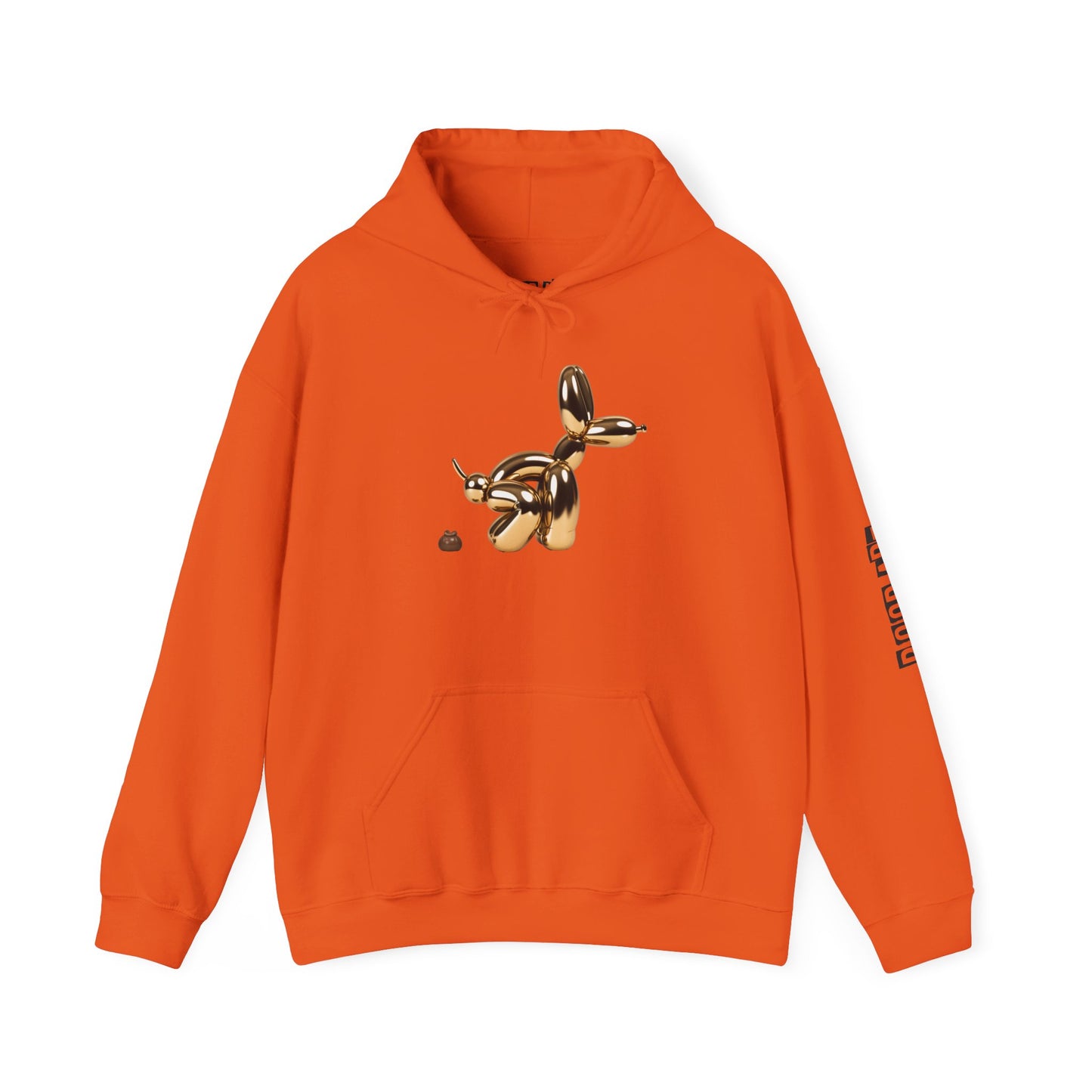 Pop Art Balloon Dog Hoodie - Cozy Unisex Sweatshirt for Fun Aesthetics