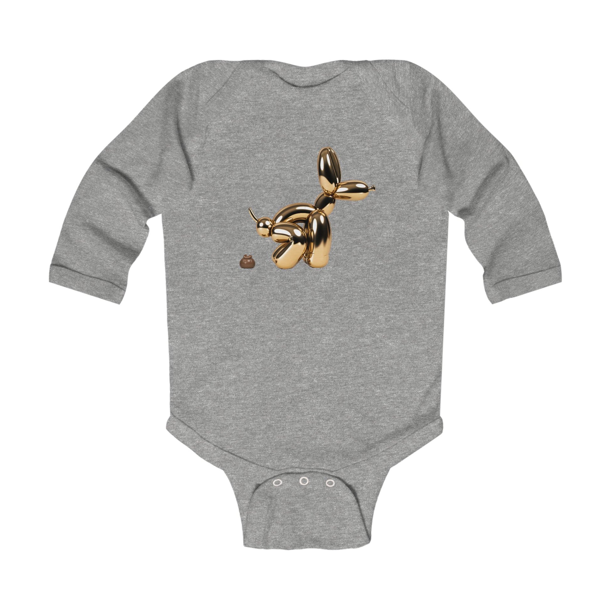 cute baby bodysuit balloon dog design