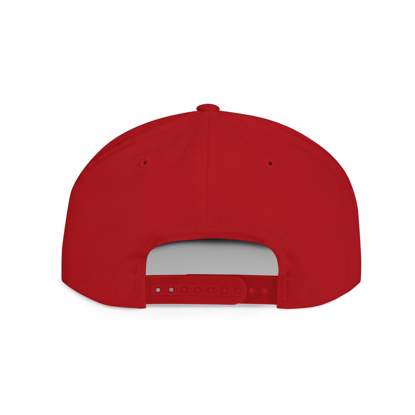 flat bill snapback hat balloon dog design