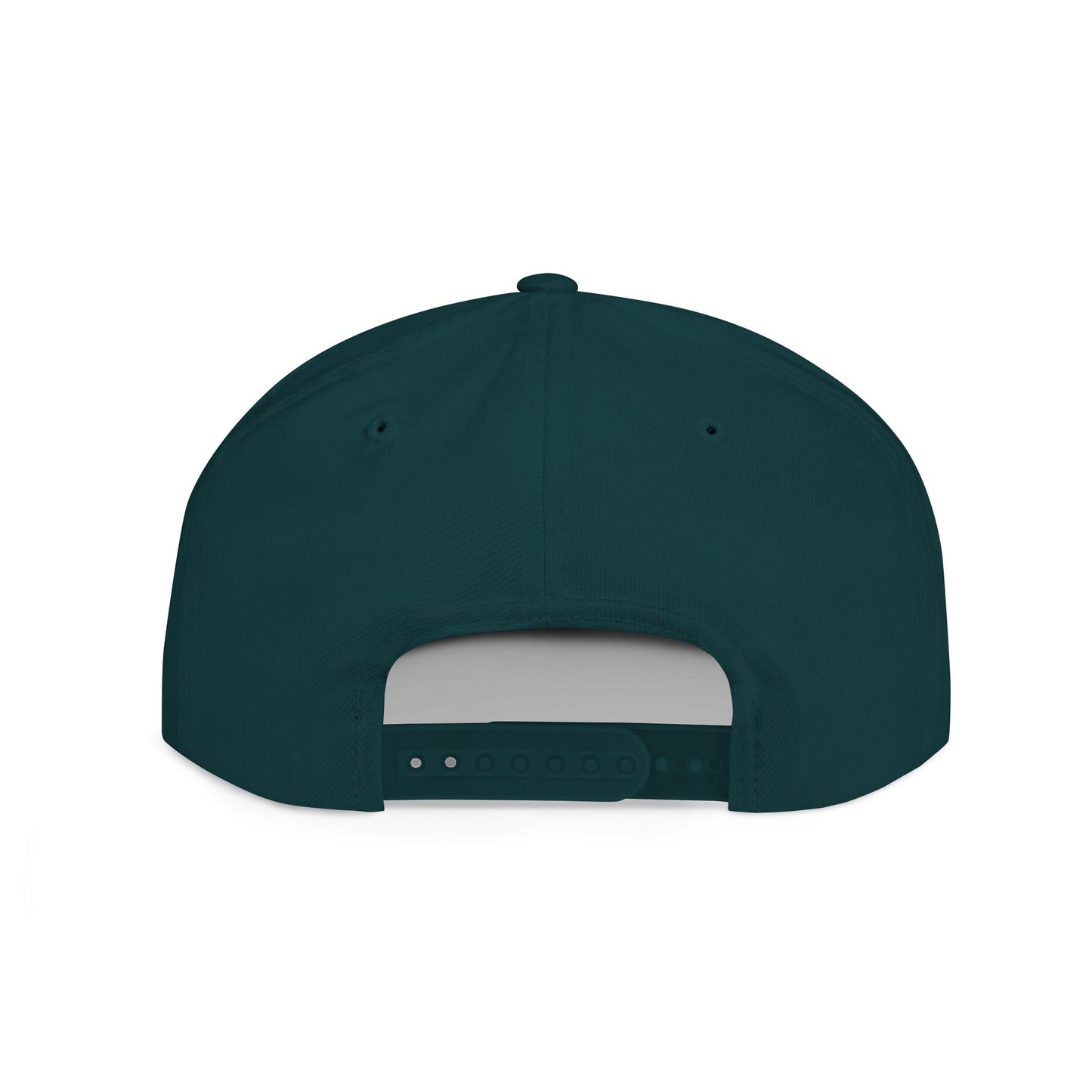 flat bill snapback hat balloon dog design