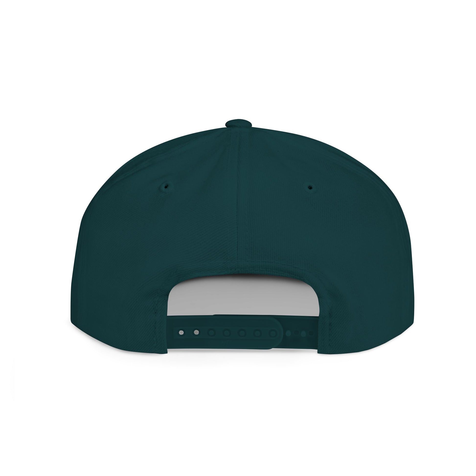 flat bill snapback hat balloon dog design