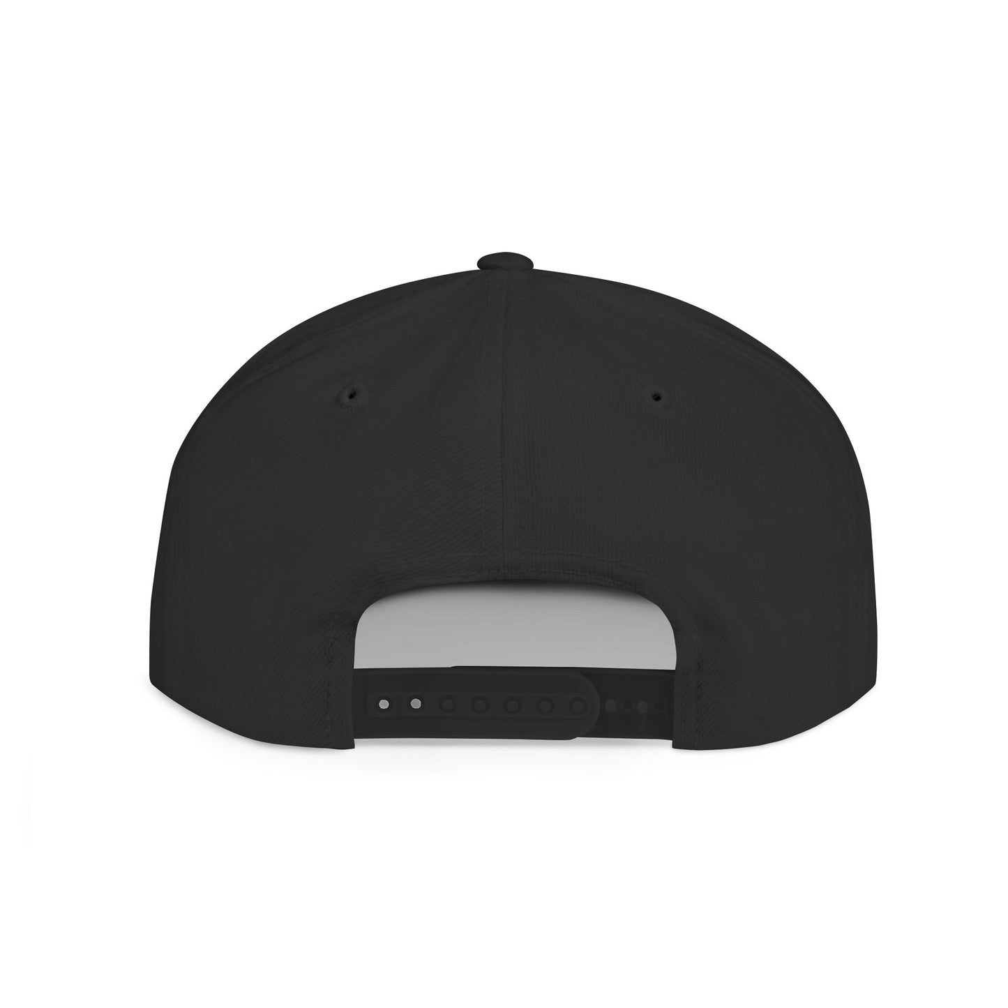 flat bill snapback hat balloon dog design