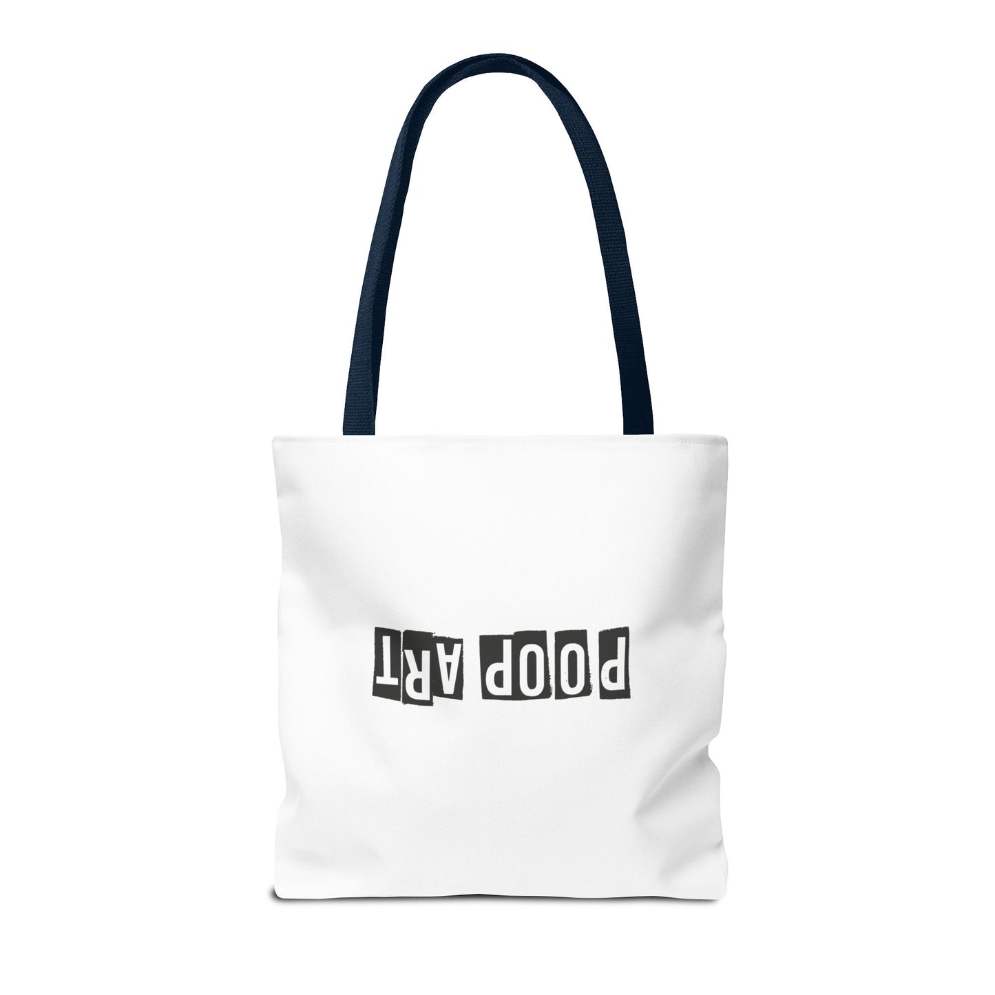 Funny Poop Art Tote Bag - Playful & Unique Bag for Dog Lovers