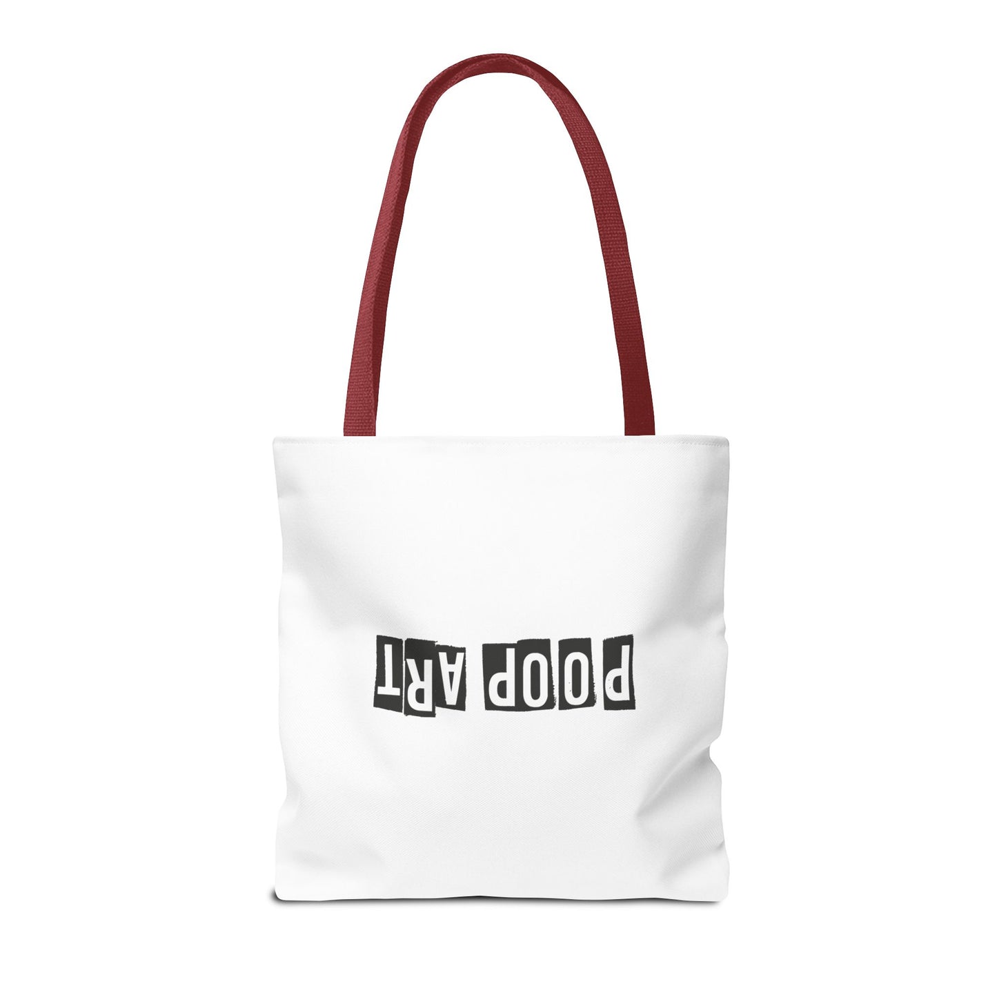 Funny Poop Art Tote Bag - Playful & Unique Bag for Dog Lovers