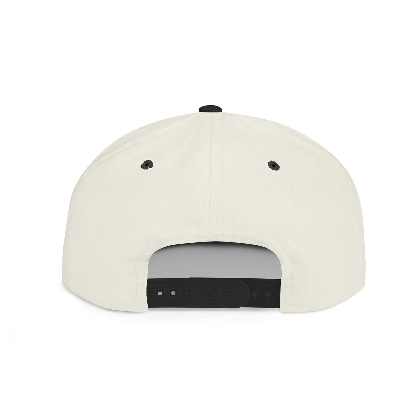 flat bill snapback hat balloon dog design