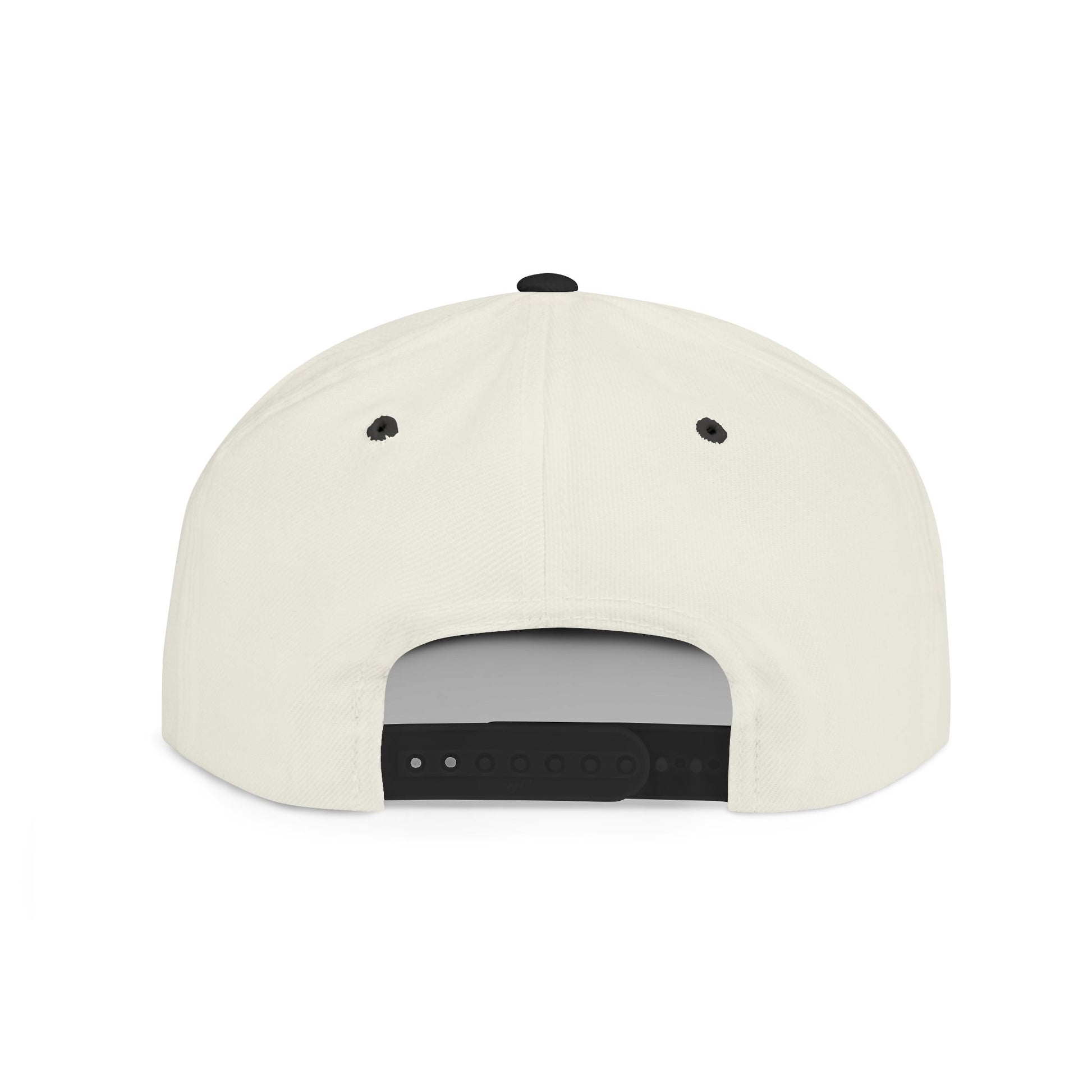 flat bill snapback hat balloon dog design