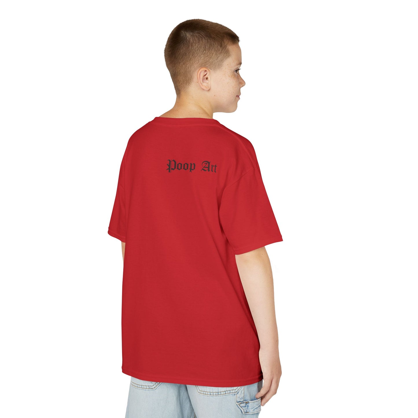 Kids Tee - Poop Art design for the Boldest Kids
