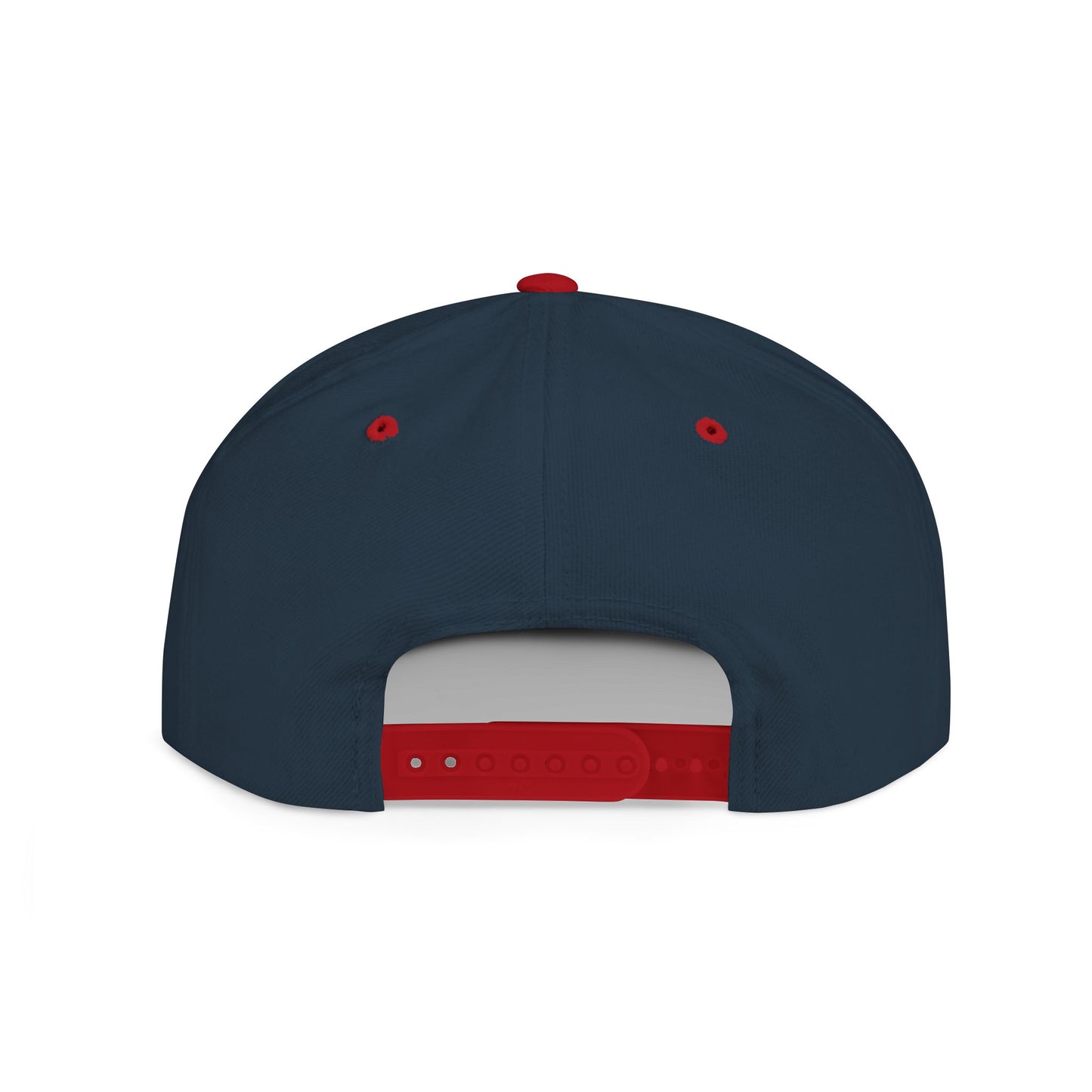 flat bill snapback hat balloon dog design