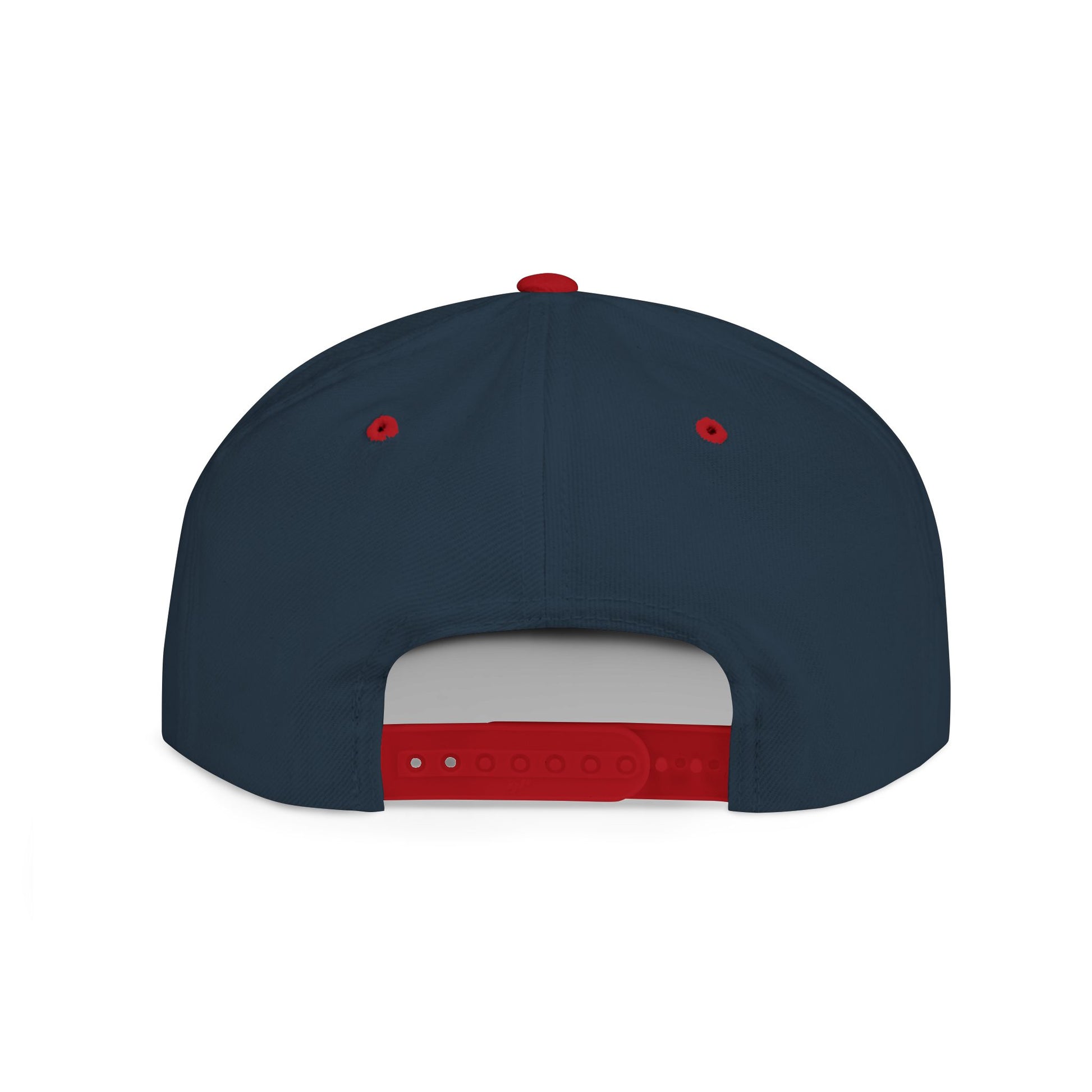 flat bill snapback hat balloon dog design