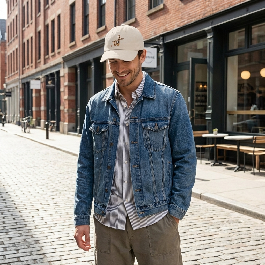 Funny Pooping Balloon Dog Dad Cap — Novelty Classic Baseball Hat