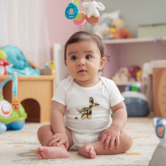 Infant Fine Jersey Bodysuit for Poo-mates