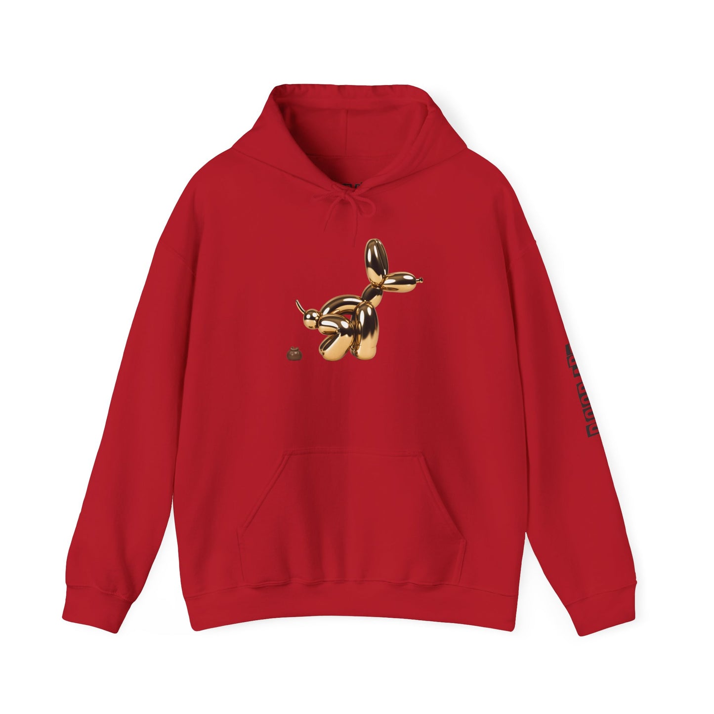 Pop Art Balloon Dog Hoodie - Cozy Unisex Sweatshirt for Fun Aesthetics