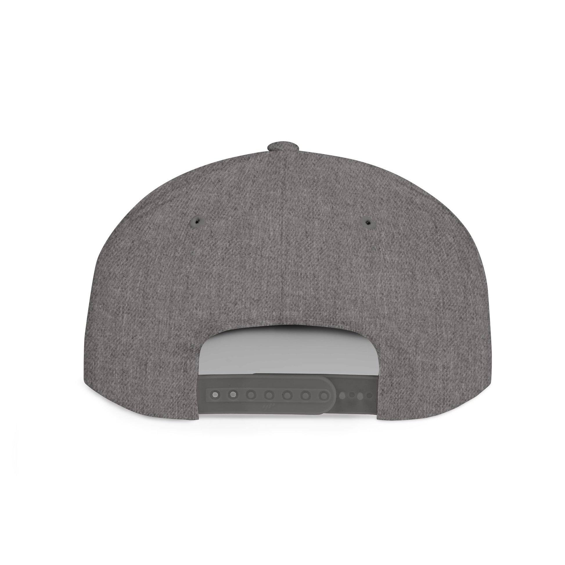 flat bill snapback hat balloon dog design