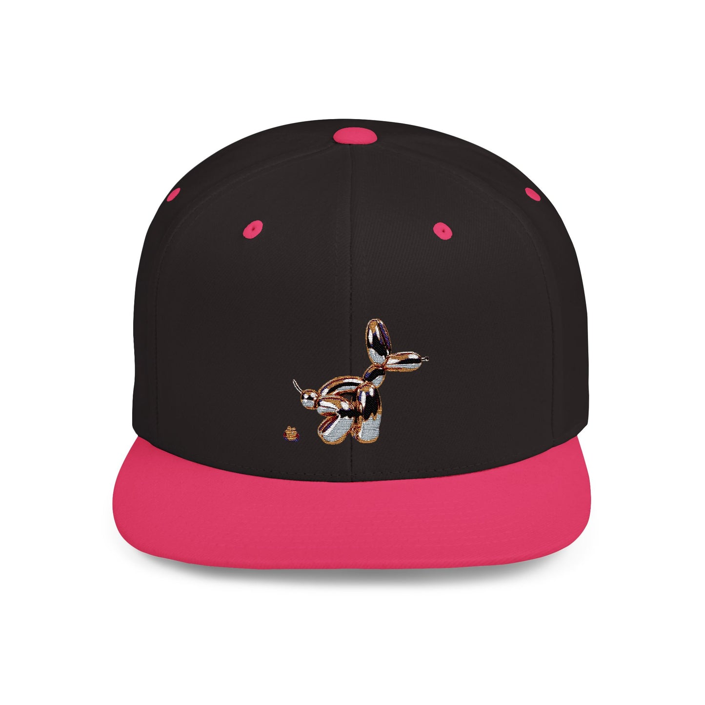 Balloon Dog Flat Bill Snapback Hat - Stylish & Unique Fashion Accessory