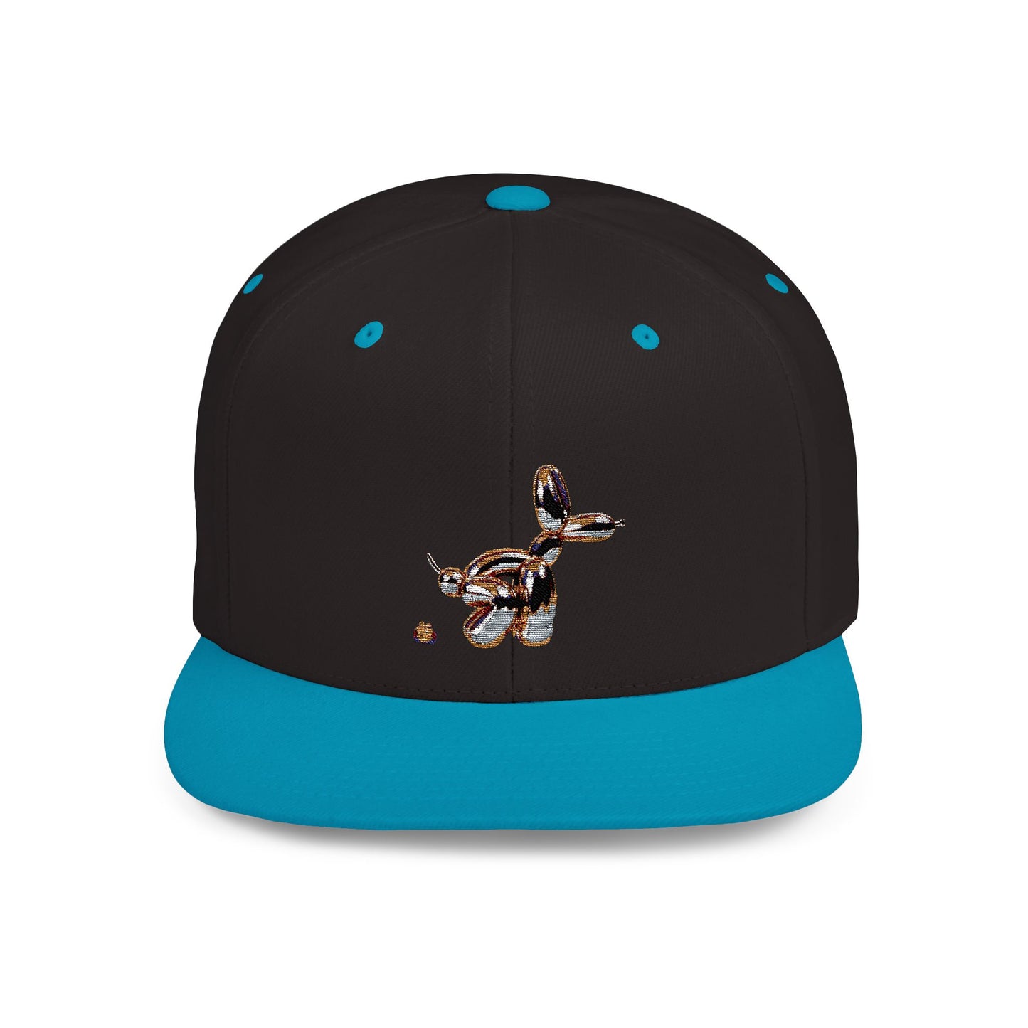 Balloon Dog Flat Bill Snapback Hat - Stylish & Unique Fashion Accessory