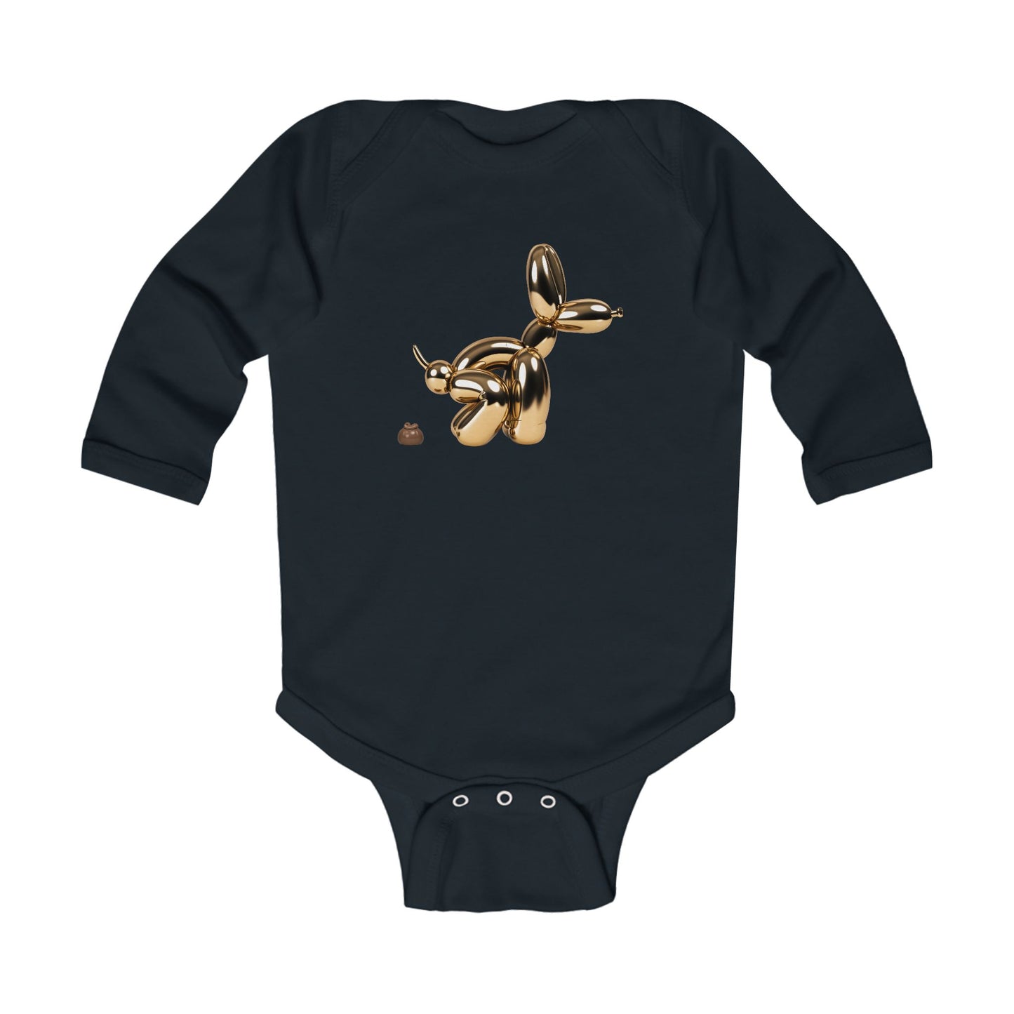 cute baby bodysuit balloon dog design
