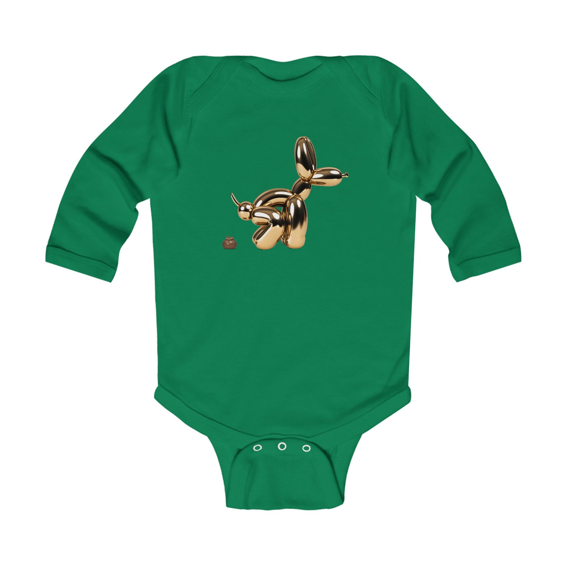 cute baby bodysuit balloon dog design