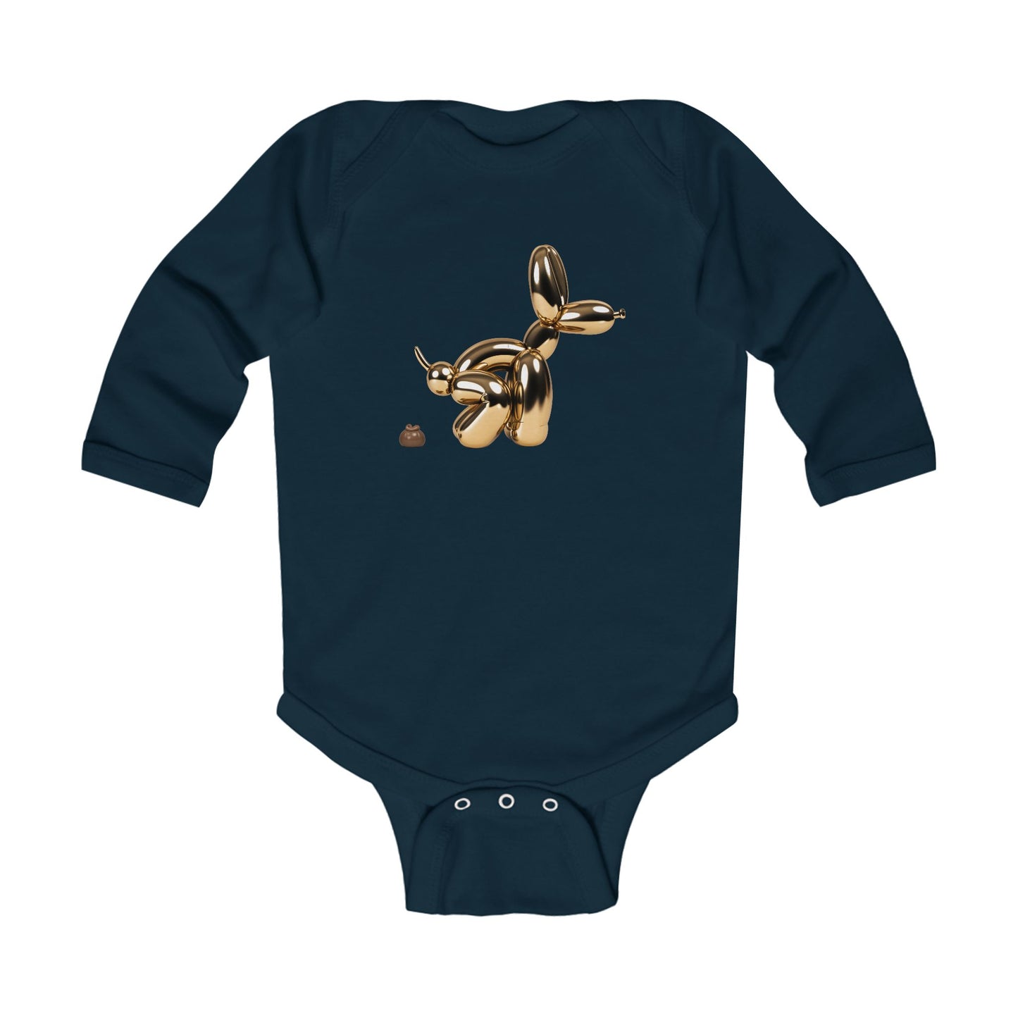 cute baby bodysuit balloon dog design
