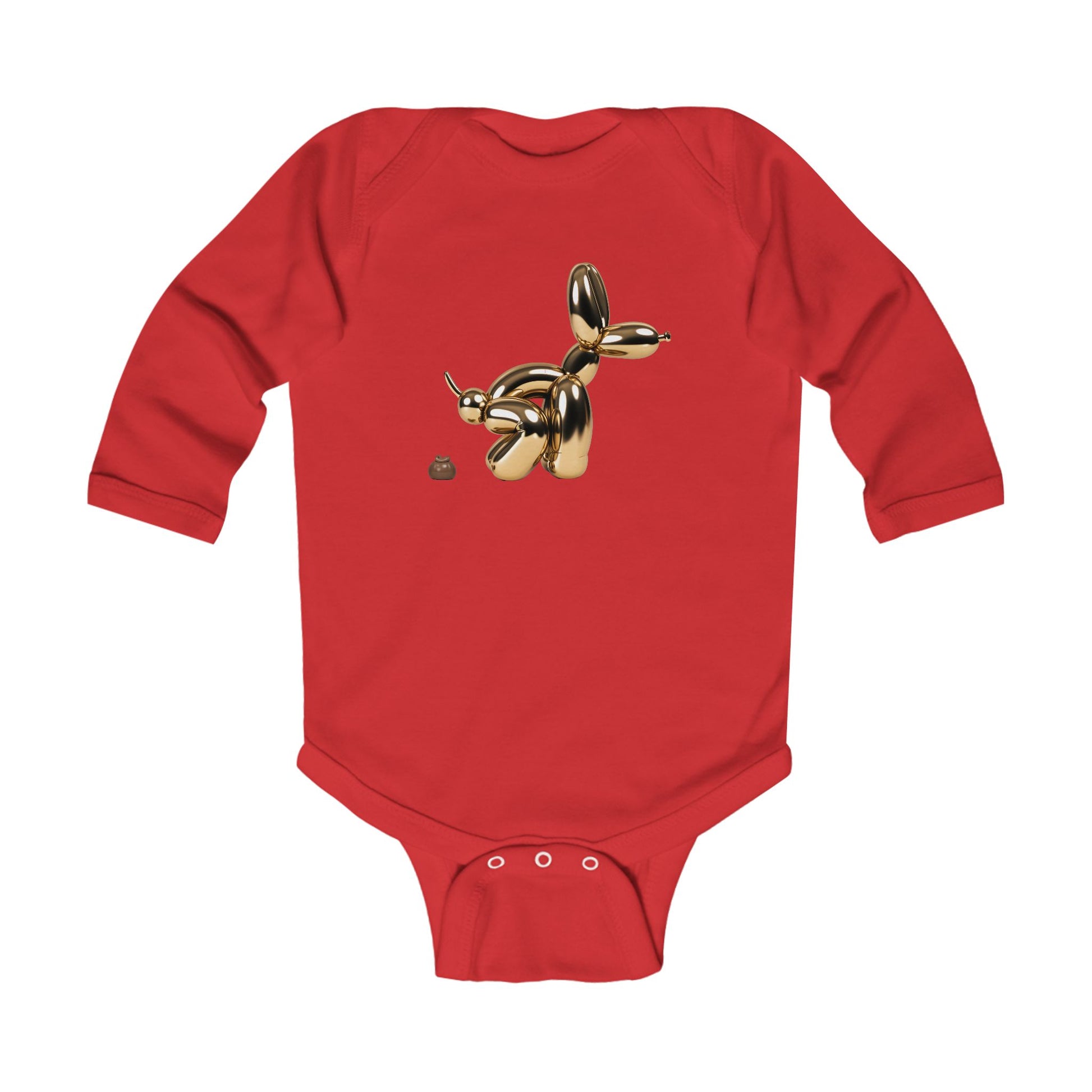 cute baby bodysuit balloon dog design