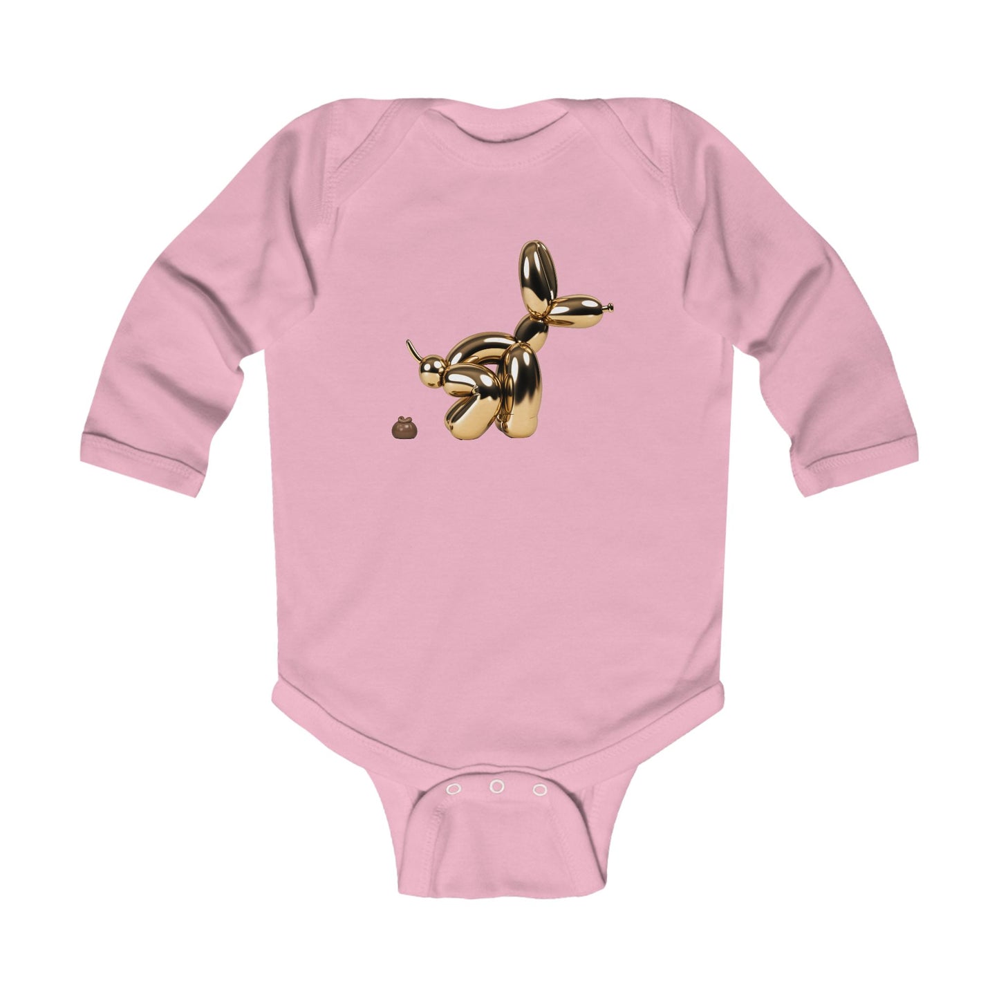 cute baby bodysuit balloon dog design