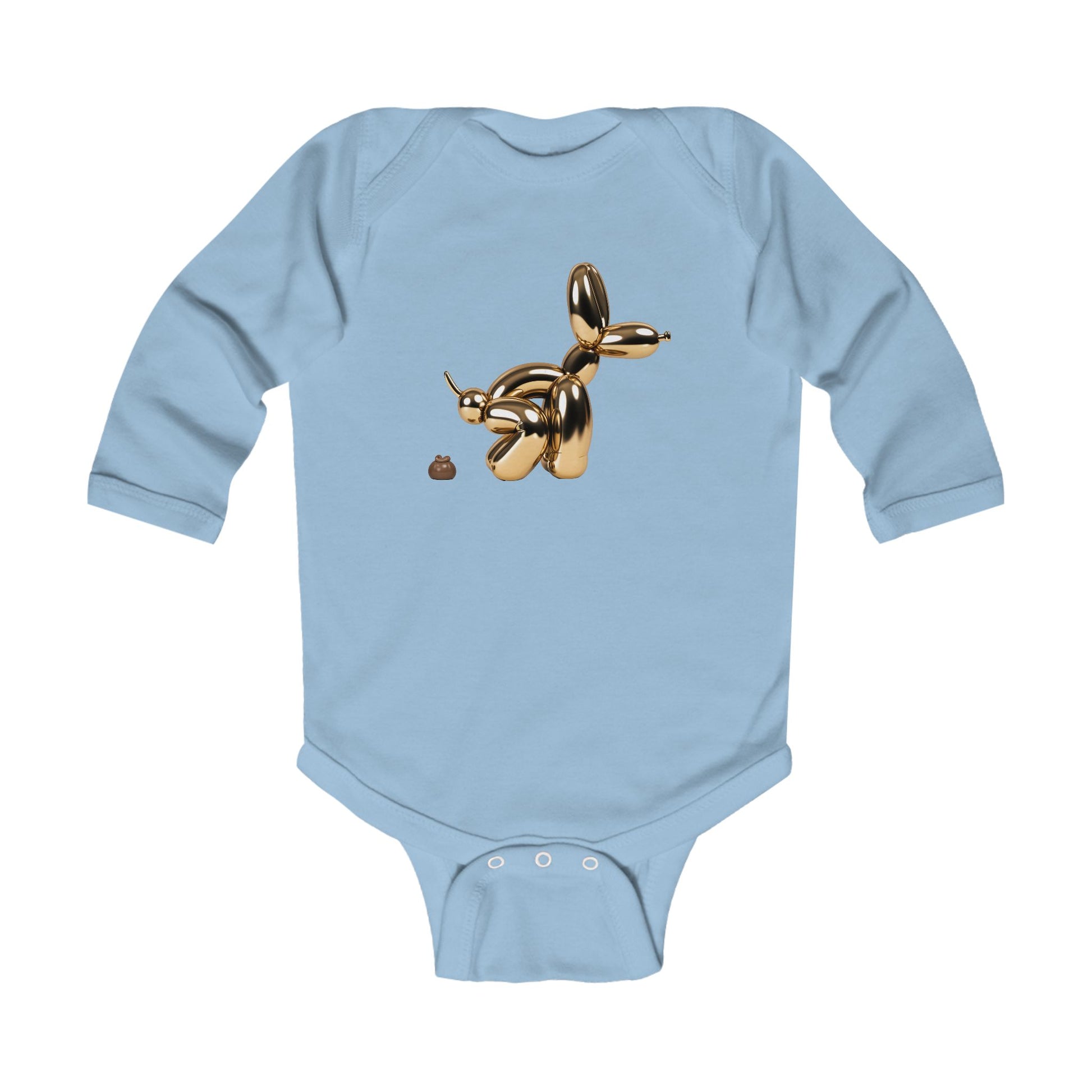 cute baby bodysuit balloon dog design