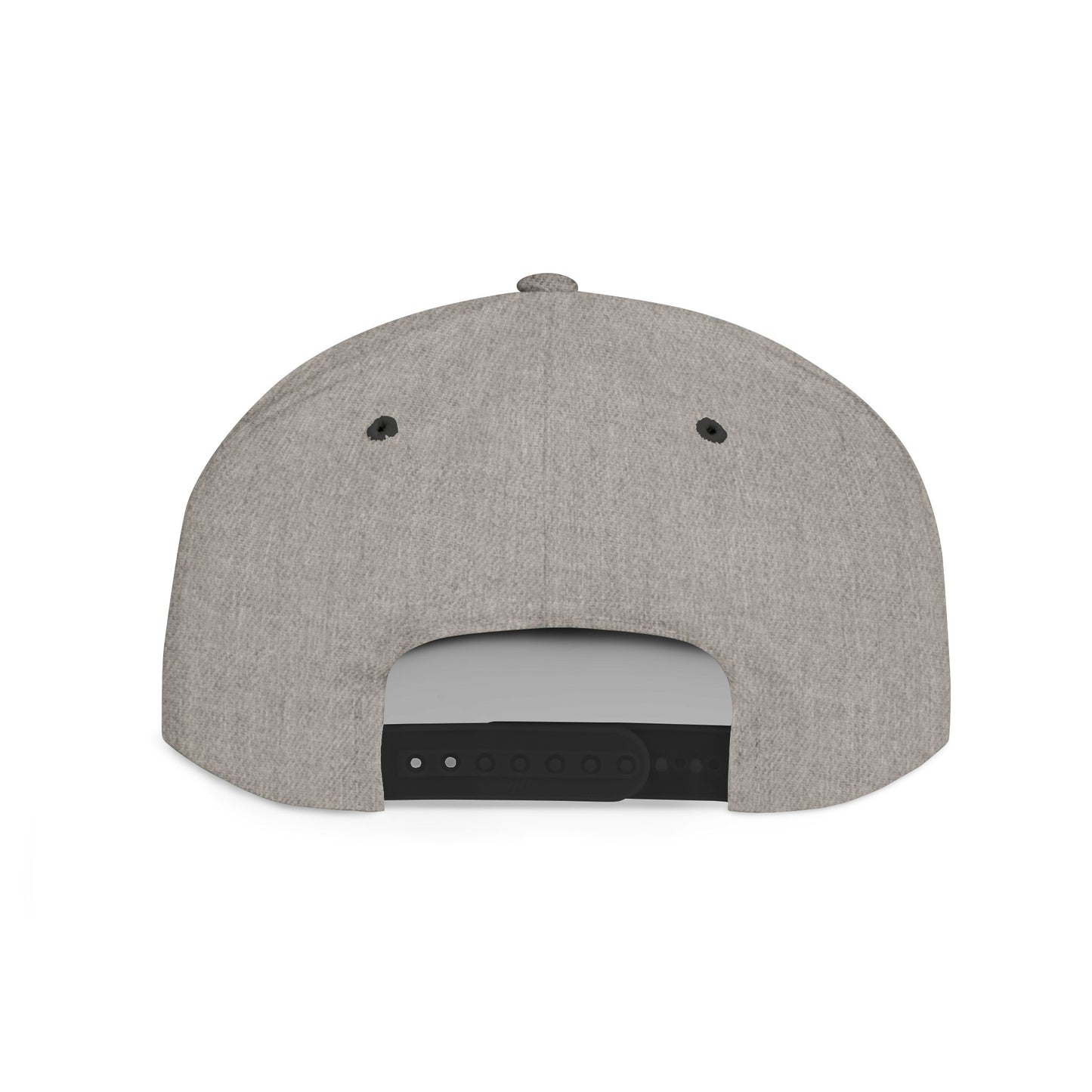 flat bill snapback hat balloon dog design