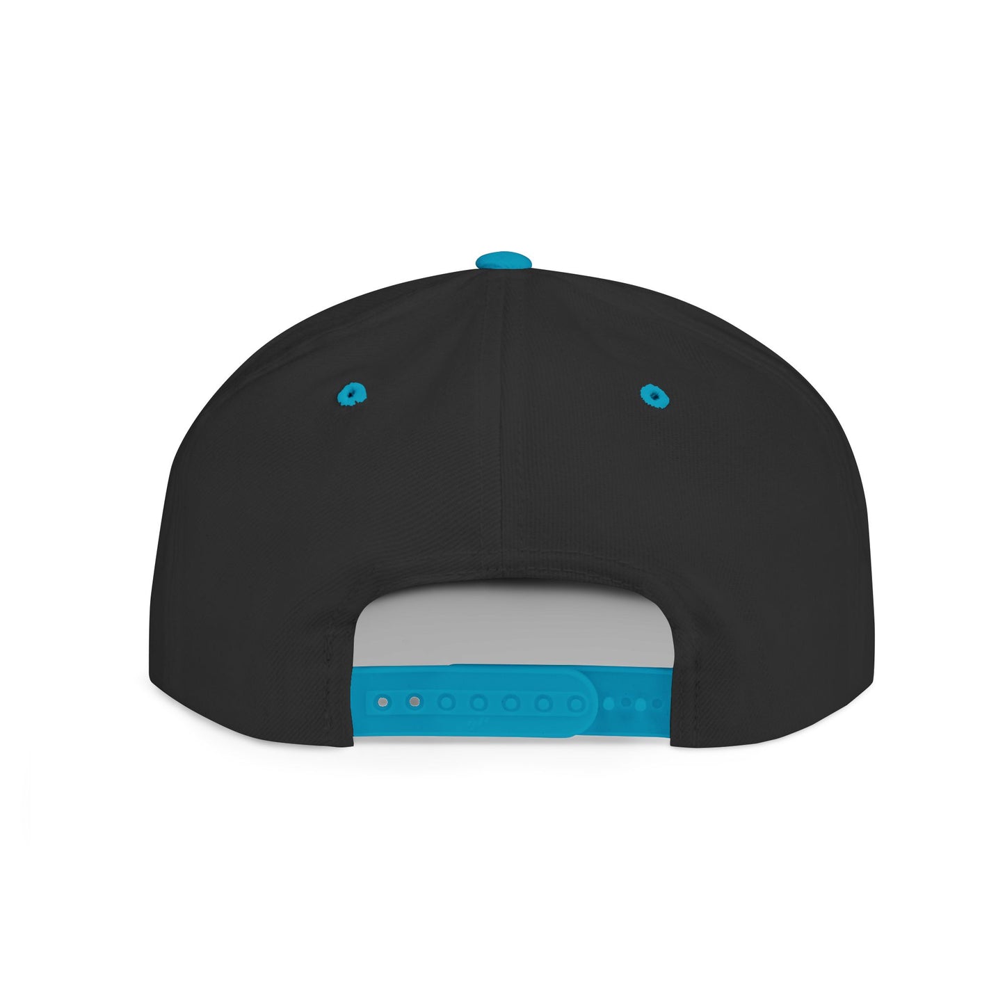 flat bill snapback hat balloon dog design